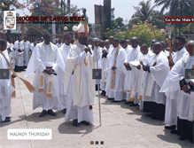 Tablet Screenshot of dioceseoflagoswest.org